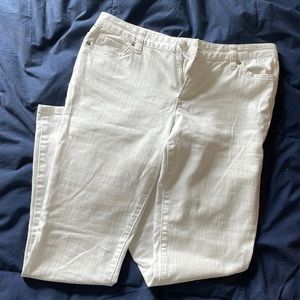 Michael Kors white jeans